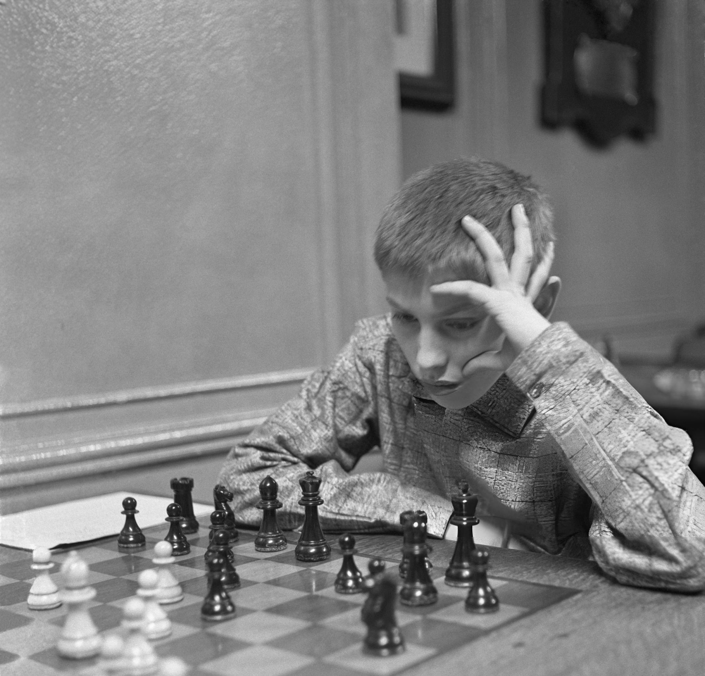 Bobby Fischer at age 13